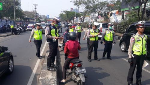 Operasi Patuh Jaya 2019 Hari Pertama di Depok, Jaring 500 Pelanggar
