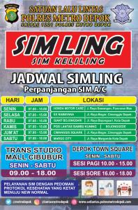 JADWAL SIM KELILING TERBARU OKTOBER 2017