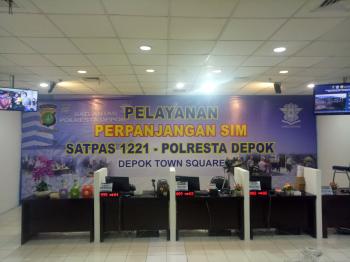 Gerai Perpanjangan SIM Depok Town Square