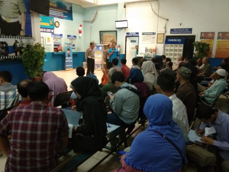 Clean and Clear, Kiat Jitu Polresta Depok Dalam Meberangus Calo