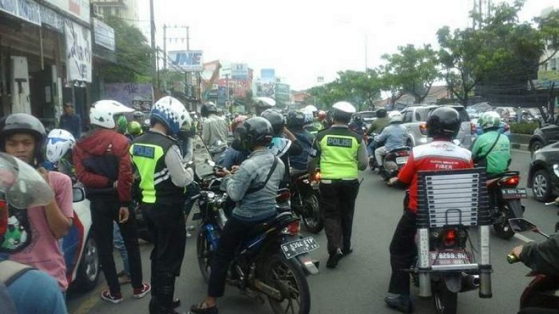 Masuk Jalur Cepat, 3000 Kendaraan Bermotor di Depok Kena Tilang Sejak Awal Februari
